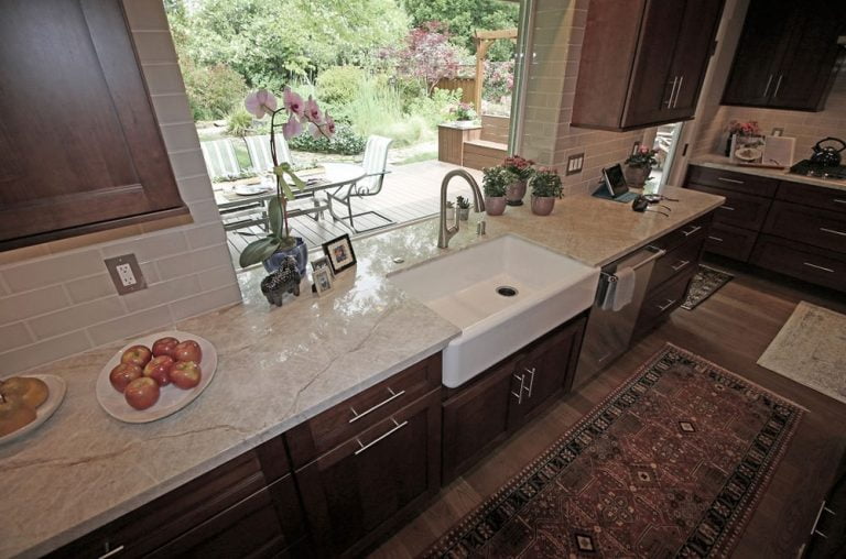 Taj Mahal Quartzite Woods Cann Sink Stokes Granite And Stone 2990